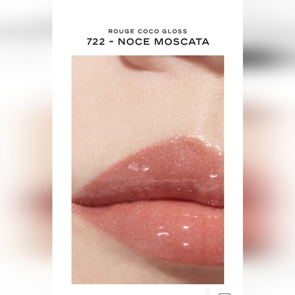 CHANEL Makeup Chanel Rouge Coco Lipgloss 722 Nocce Moscata Brand